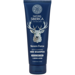 Natura Siberica Men Severe Force Deep Cleansing Shampoo - 200ml