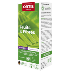 Ortis Fruits & Fibres Transit intestinal Fonction modérée solution buvable