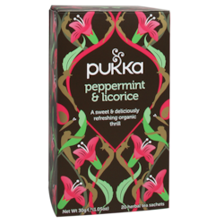 Pukka Peppermint & Licorice Bio (20 Theezakjes)