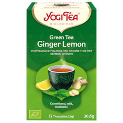 Yogi Tea Green Tea Ginger Lemon Bio