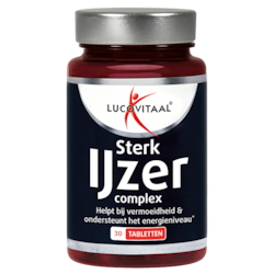 Lucovitaal Sterk IJzer Complex (30 Tabletten)