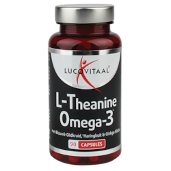Lucovitaal L-Theanine Omega-3 - 90 Capsules