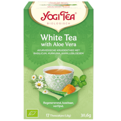 Yogi Tea Thé blanc à l'aloé vera Bio (17 sachets)