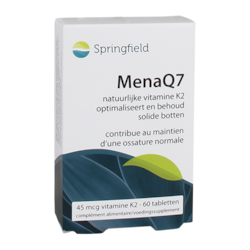 Springfield MenaQ7 Vitamine K2 - 60 tabletten