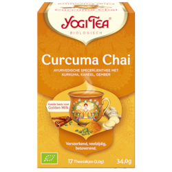 Yogi Tea Chai Curcuma Bio (17 Theezakjes)