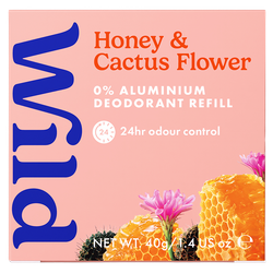 Wild Deodorant Honey Cactus Navulling - 40g