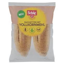 Schär Baguettini met Volkorenmeel Glutenvrij - 150g