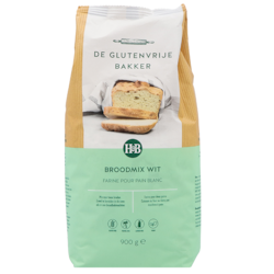 De Glutenvrije Bakker Broodmix Wit - 900g