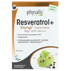 Physalis Resveratrol+ Youngr - 30 tabletten