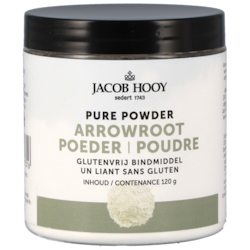 Jacob Hooy Poudre d'Arrowroot Pure - 120g