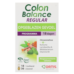 Ortis Colon Balance Opgeblazen Gevoel (54 Tabletten)