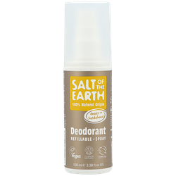 Salt of the Earth Deodorant Amber & Sandalwood Spray - 100ml