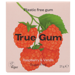 True Gum Chewing-Gum Framboise et Vanille