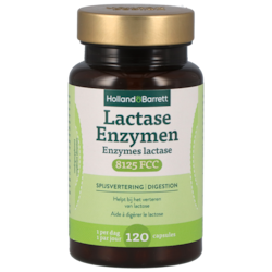 Holland & Barrett Enzymes Lactase - 120 capsules