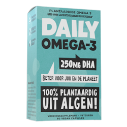 Daily Supplements Vegan Omega-3 met DHA - 60 capsules