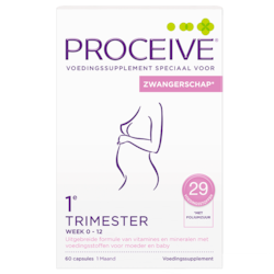 Proceive Zwangerschap* 1e trimester - 60 capsules