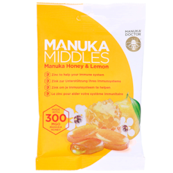 Manuka Doctor Manuka Middles Pastilles met Manukahoning & Citroen - 100g