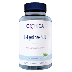 Orthica L-Lysine 500 - 90 capsules