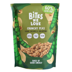 Bites We Love Crunchy Peas Sour Cream & Jalapeño - 100g