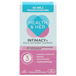 Health & Her Intimacy+ Multi-Nutriënt Support - 60 capsules
