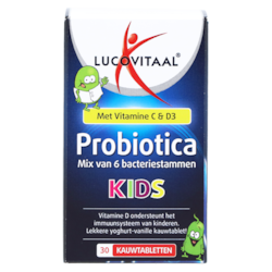 Lucovitaal Probiotica Kids kauwtabletten (30 kauwtabletten)