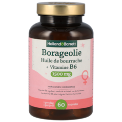 Holland & Barrett Huile de Bourrache + Vitamine B6 1500mg - 60 capsules