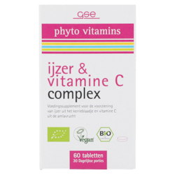 GSE phyto vitamines fer & vitamine C Complexe 30gr - 60 tabletten