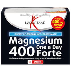 Lucovitaal Magnesium Forte 400mg - 60 zakjes