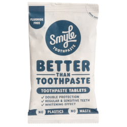 Smyle Toothpaste Tabs Fluoridevrij Refill - 65 tabletten