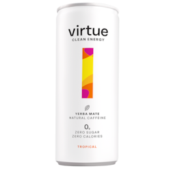 Virtue Clean Energy Yerba Mate Tropical - 250ml