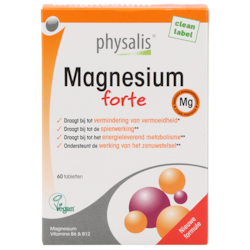 Physalis Magnesium Forte - 60 tabletten