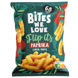 Bites We Love Flip-Its Puffs Lentilles Paprika - 18g