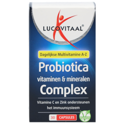 Lucovitaal Probiotica Vitaminen & Mineralen Complex - 30 capsules