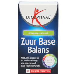 Lucovitaal Zuur Base Balans - 50 gecoate tabletten