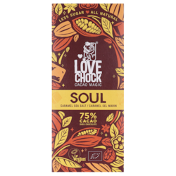 Lovechock SOUL Caramel Sea Salt 75% Cacao - 70g