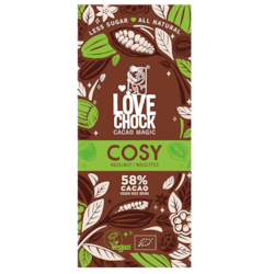 Lovechock COSY Noisettes 58% Cacao - 70g