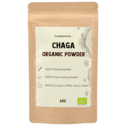 Cupplement Chaga Organic Powder - 60g