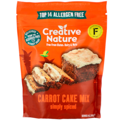 Creative Nature Carrot Cake Loaf Mix - 268g