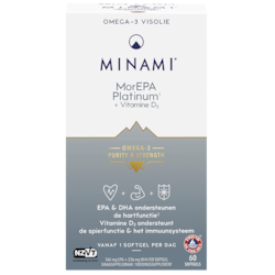 MINAMI MorEPA Platinum + Vitamine D3 - 60 softgels