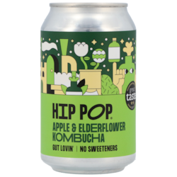 Hip Pop Kombucha Pomme & Fleur de Sureau - 330ml