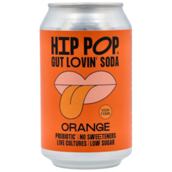 Hip Pop Gut Lovin' Soda Orange - 330ml