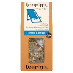 Teapigs Thé Citron et Gingembre - 15 sachets