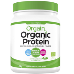 Orgain Organic Vegan Protein Neutrale Smaak - 454g