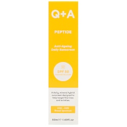Q+A Peptide Anti-Ageing Facial Sunscreen SPF50 - 50ml