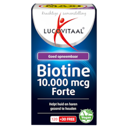 Lucovitaal Biotine 10.000mcg Forte - 150 zuigtabletjes