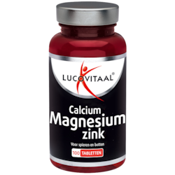 Lucovitaal Calcium, Magnesium En Zink – 100 tabletten