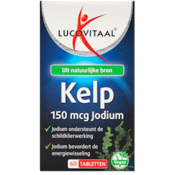 Lucovitaal Kelp 150mcg Jodium – 60 tabletten