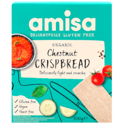 Amisa Kastanje Crackers - 100g