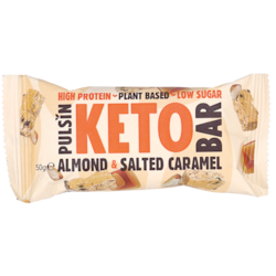 Pulsin Keto Bar Almond & Salted Caramel - 50g