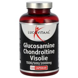 Lucovitaal Glucosamine Chondroïtine Visolie - 120 capsules